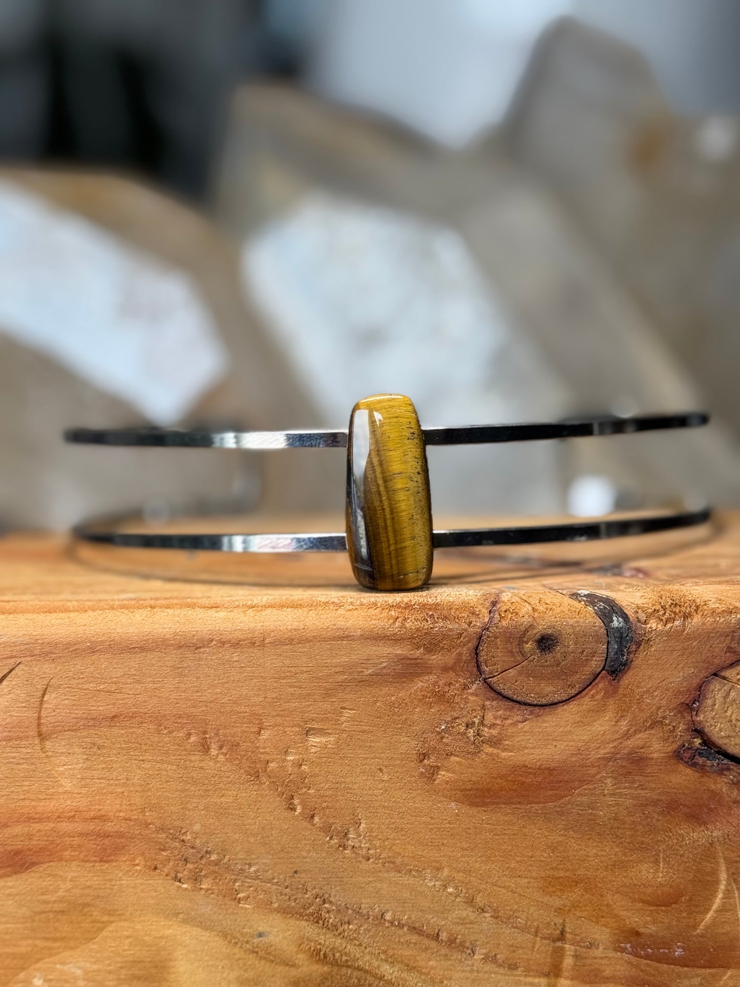 Tiger's Eye Choker Necklace