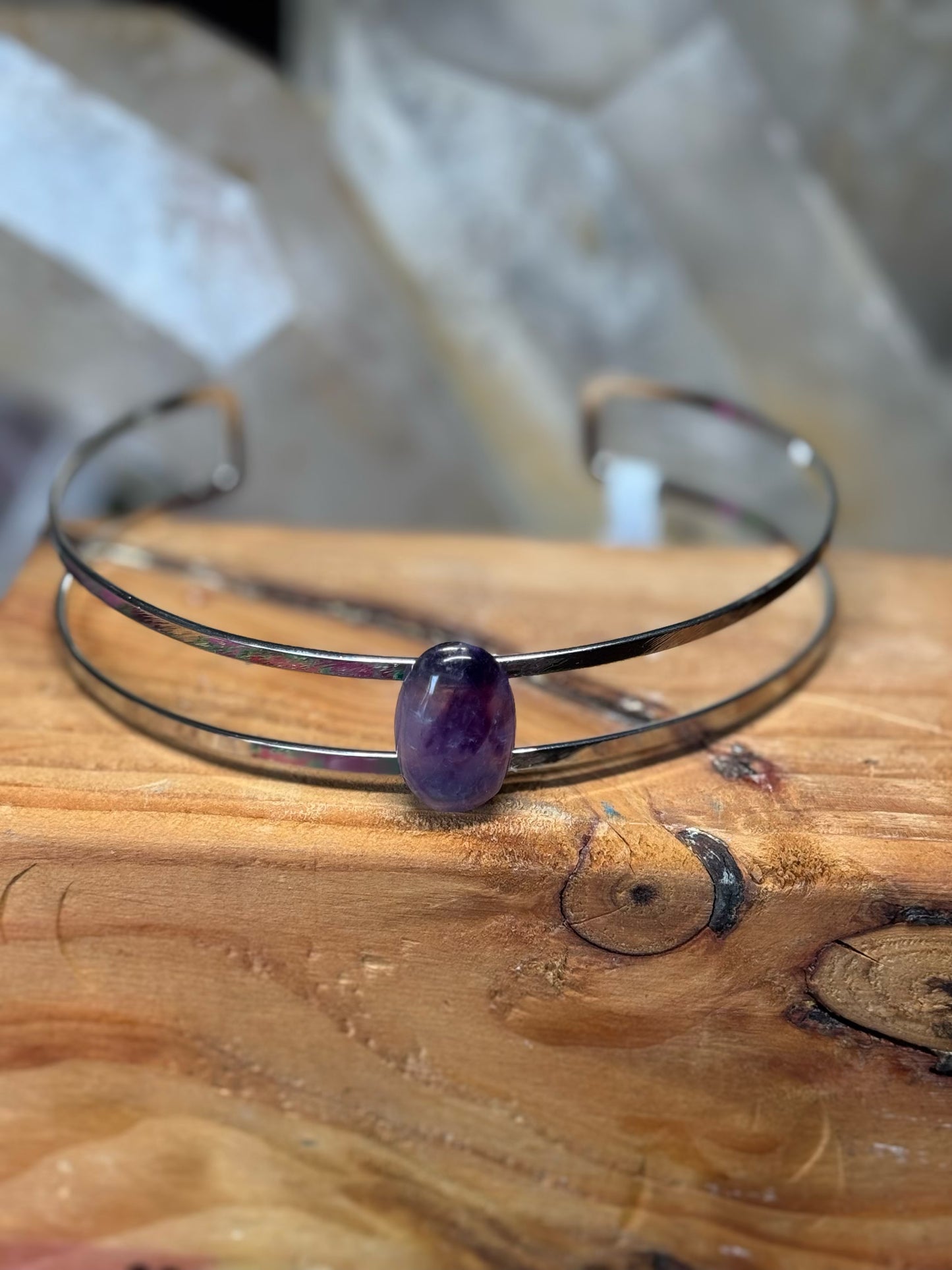 Amethyst Choker Necklace